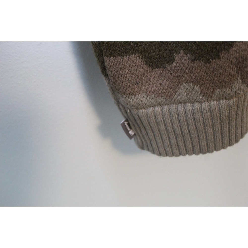 Cabela's Camo Windshear Lined Hunting Sweater Wool Blend Henley Men's 2XL H14293 - Picture 10 of 11
